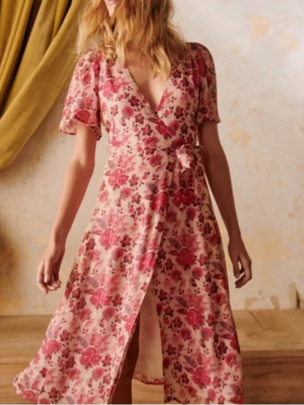 Sézane wrap dress